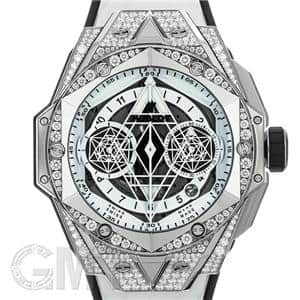 HUBLOT ウブロ ビッグバン ウニコ サンブルーII　チタニウム ホワイト パヴェ 418.NX.2001.RX.1604.MXM20 メイン