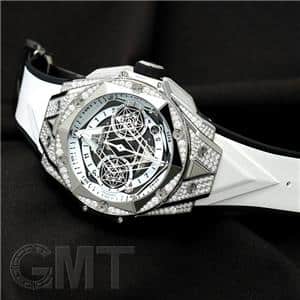 HUBLOT ウブロ ビッグバン ウニコ サンブルーII　チタニウム ホワイト パヴェ 418.NX.2001.RX.1604.MXM20 メイン