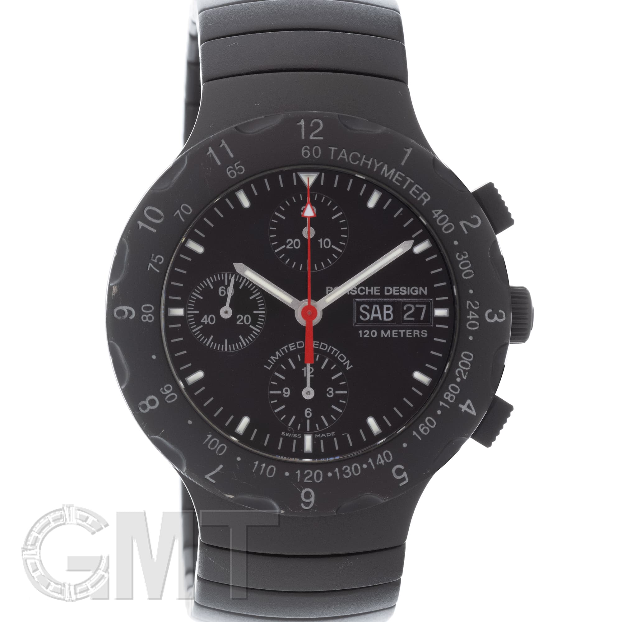 中古)PORSCHE DESIGN ポルシェデザイン チタン byエテルナ クロノ