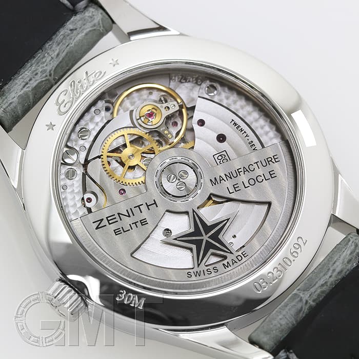 新品)ZENITH ゼニス エリート ウルトラシン レディ ムーンフェイズ