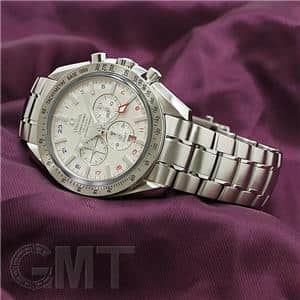 新品)OMEGA オメガ スピードマスター ブロードアロー GMT 3581.30