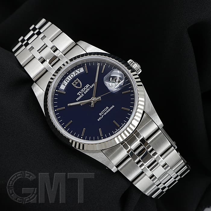 中古)TUDOR チューダー プリンス デイトデイ 76214 ブルー（商品ID