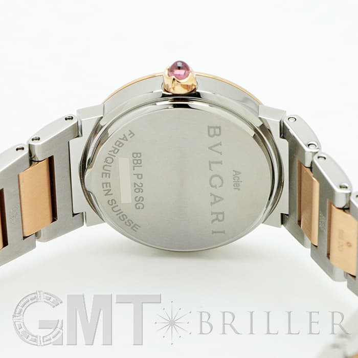新品)BVLGARI ブルガリ ブルガリ・ブルガリ BBL26C11SPG/12 12Pダイヤ