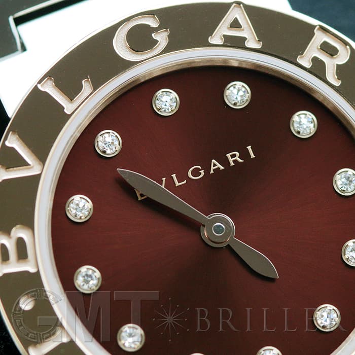 新品)BVLGARI ブルガリ ブルガリ・ブルガリ BBL26C11SPG/12 12Pダイヤ