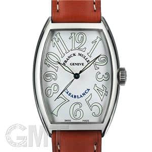 FRANCK MULLER フランク・ミュラー カサブランカ ホワイト 5850CASA 青ロゴ メイン