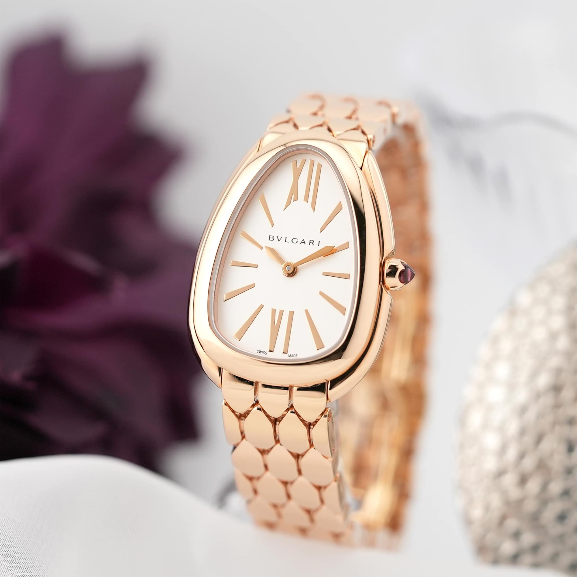 新品)BVLGARI ブルガリ セルペンティ セドゥットーリ SPP33WGG（商品ID