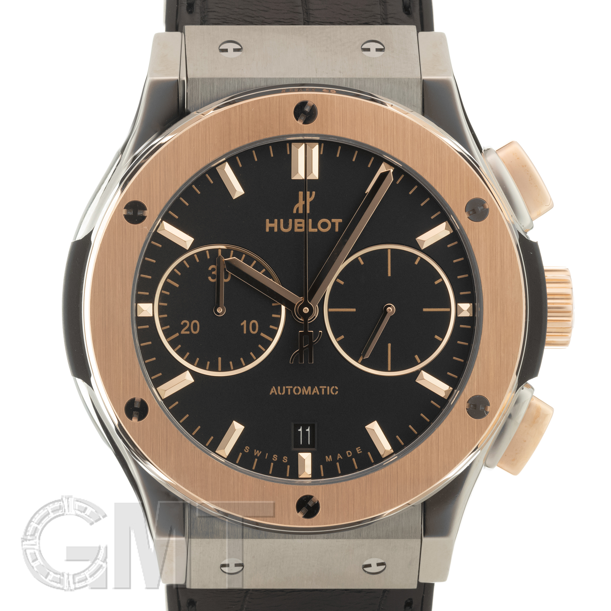 未使用)HUBLOT ウブロ クラシック フュージョン クロノグラフ 