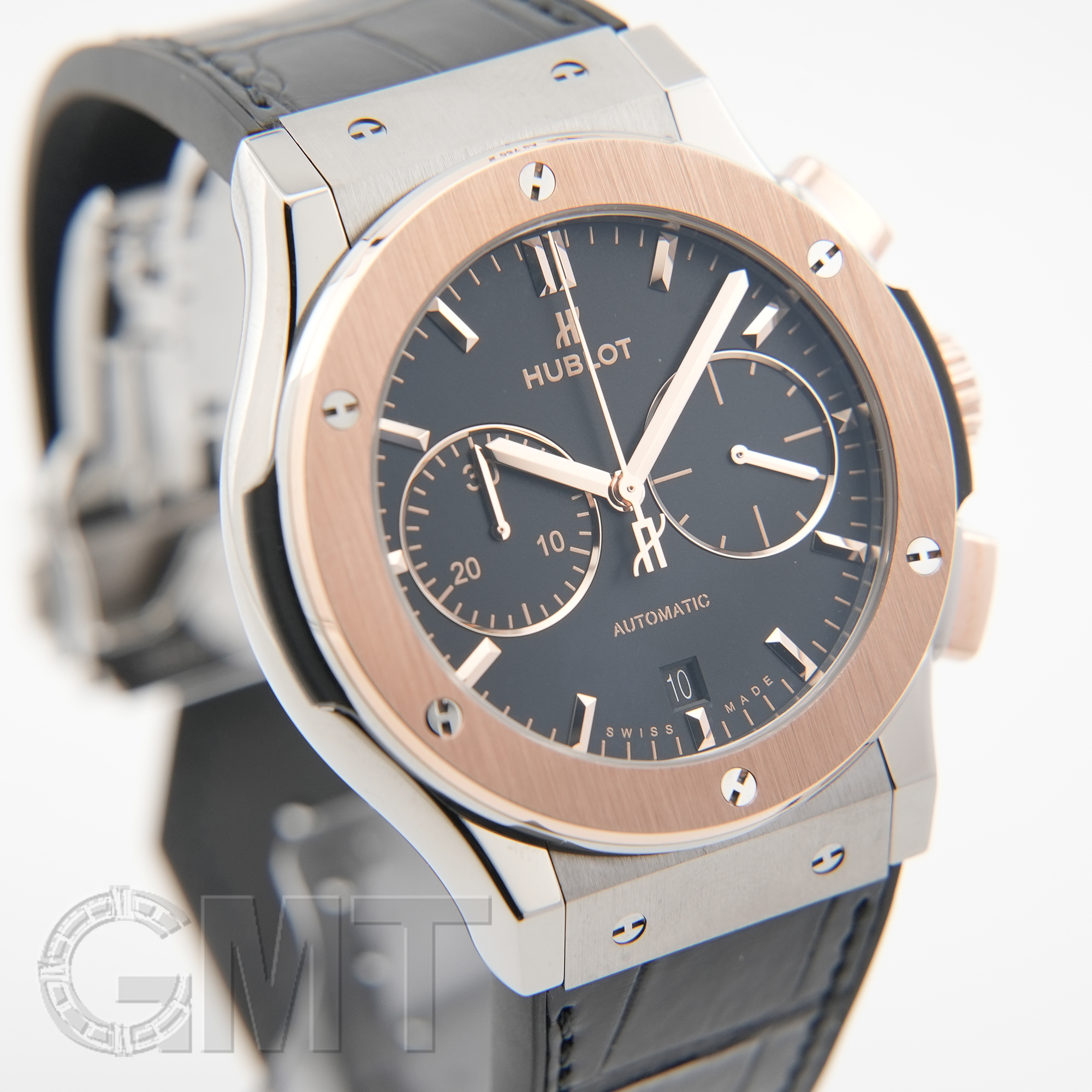 中古)HUBLOT ウブロ クラシック フュージョン クロノグラフ チタニウム