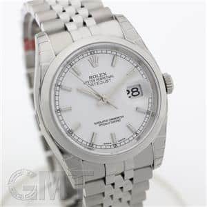 ROLEX ロレックス デイトジャスト 116200 ホワイト ジュビリーブレス メイン