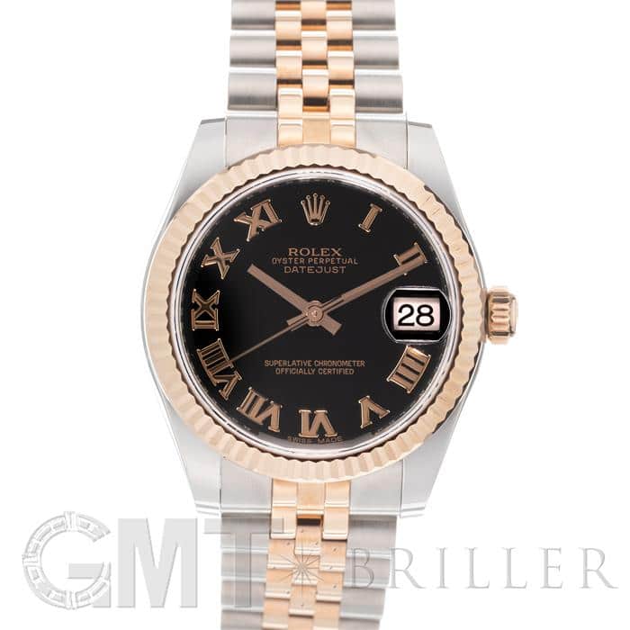 T様 新品)ROLEX ロレックス デイトジャスト 178271 ブラック ローマ