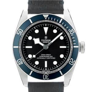 TUDOR チューダー ヘリテージブラックベイ 79230B レザー メイン