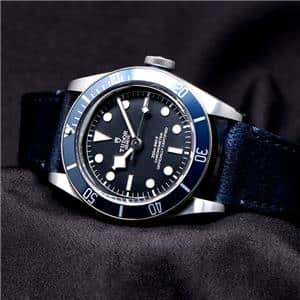 TUDOR チューダー ヘリテージブラックベイ 79230B レザー メイン