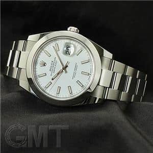 ROLEX ロレックス デイトジャスト 41 126300 ホワイト オイスターブレス メイン