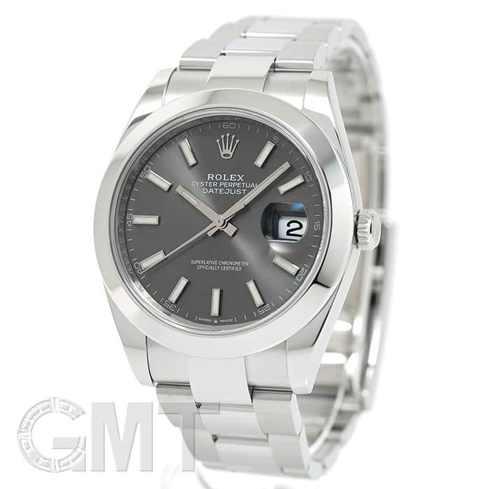 未使用 ロレックス　デイトジャスト41 オイスターブレス72610 ROLEX デイトジャスト41 オイスターブレス ステンレス 72610