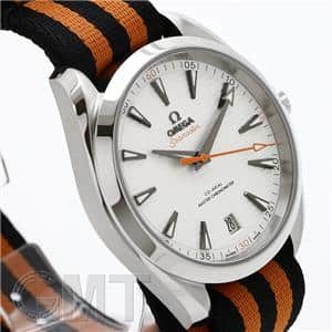 OMEGA オメガ　アクアテラ　シーマスター　新品NATOベルト付き　自動巻き オメガ】ベルトがオシャレなゴルフモデル_オメガ_シーマスター