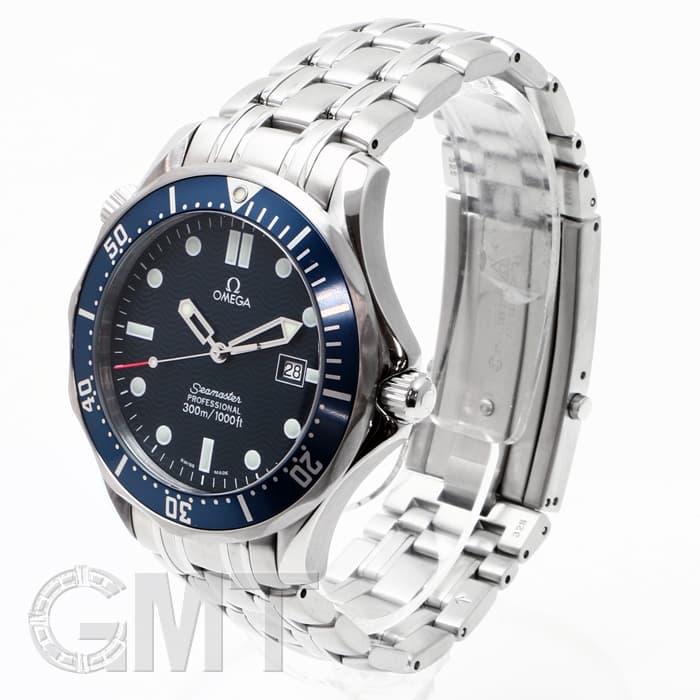 中古)OMEGA オメガ シーマスター 300M クォーツ ブルー 2541.80（商品