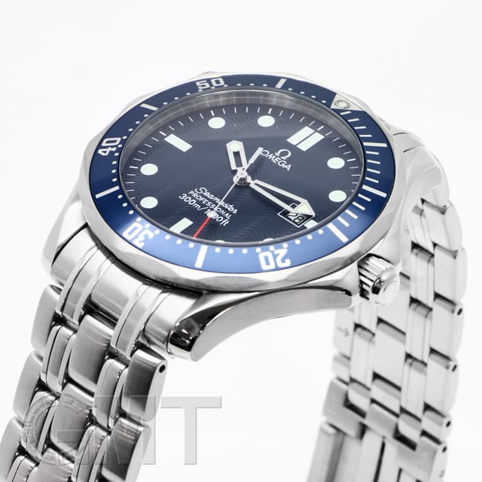 中古)OMEGA オメガ シーマスター 300M クォーツ ブルー 2541.80（商品