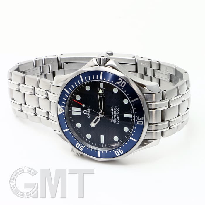 中古)OMEGA オメガ シーマスター 300M クォーツ ブルー 2541.80（商品