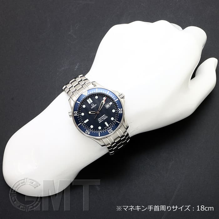 中古)OMEGA オメガ シーマスター 300M クォーツ ブルー 2541.80（商品