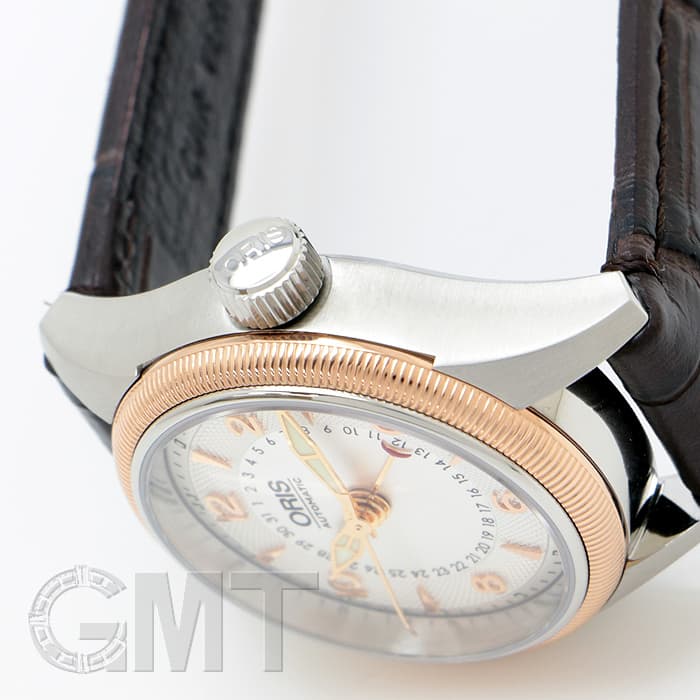 新品)ORIS オリス ビッグクラウン ポインターデイト シルバー