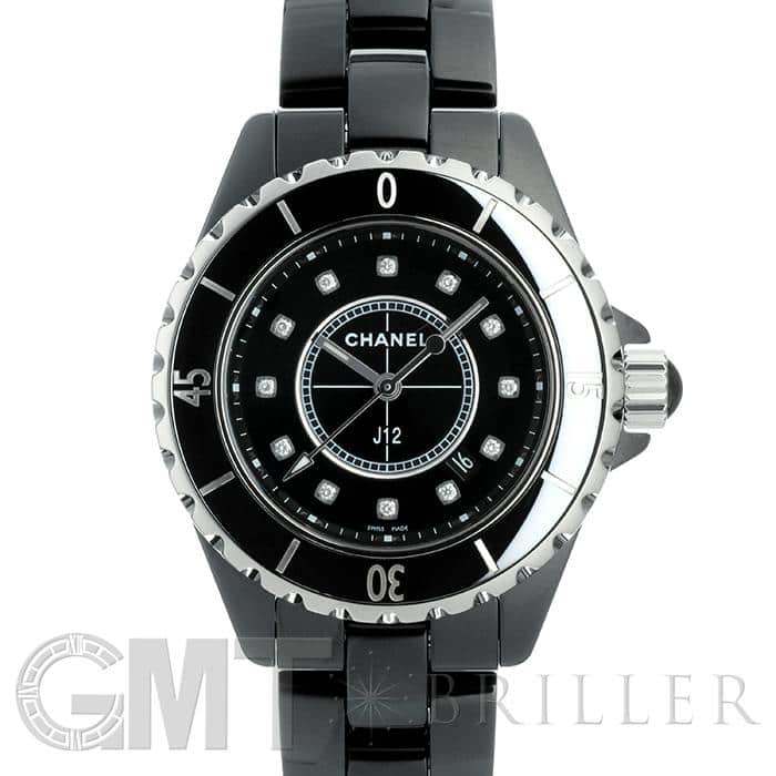 ブラックセラミック 黒 J12 33mm 腕時計 J12 ブラック - スイスウォッチ | CHANEL シャネル