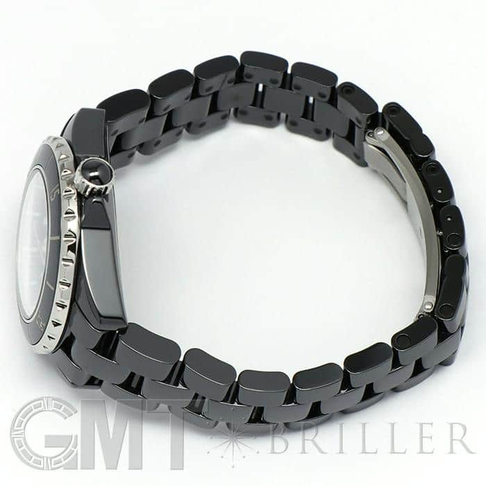 中古)CHANEL シャネル J12 J12 ブラック セラミック 12Pダイヤ H1625