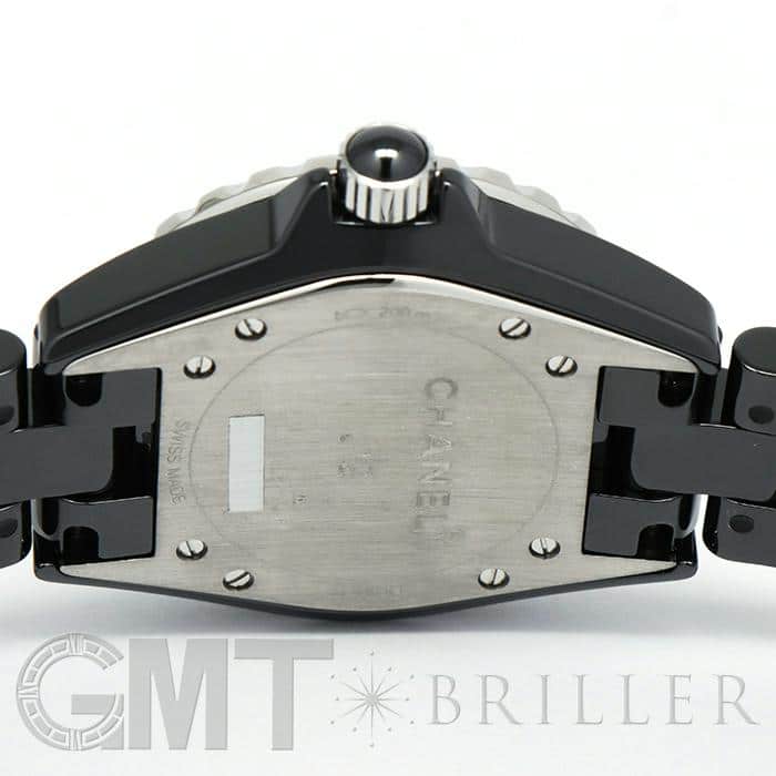 中古)CHANEL シャネル J12 J12 ブラック セラミック 12Pダイヤ H1625