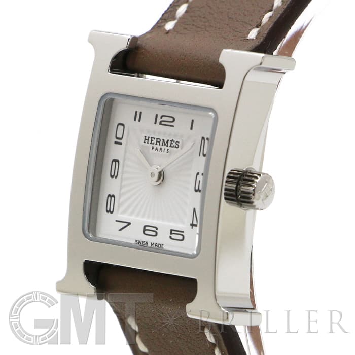 新品)HERMES エルメス Hウォッチ ミニ HH1.110.131/WW18 037883WW00