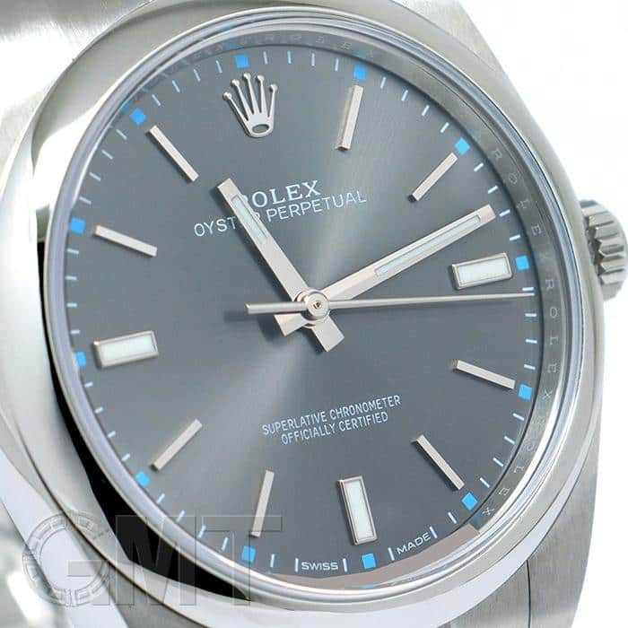 中古)ROLEX ロレックス オイスターパーペチュアル 39 114300 ダーク