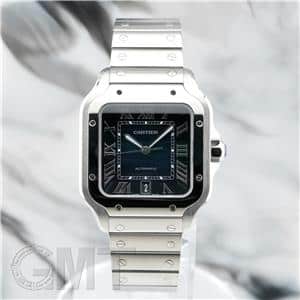 CARTIER カルティエ サントス ドゥ カルティエ LM WSSA0030 ブルー メイン