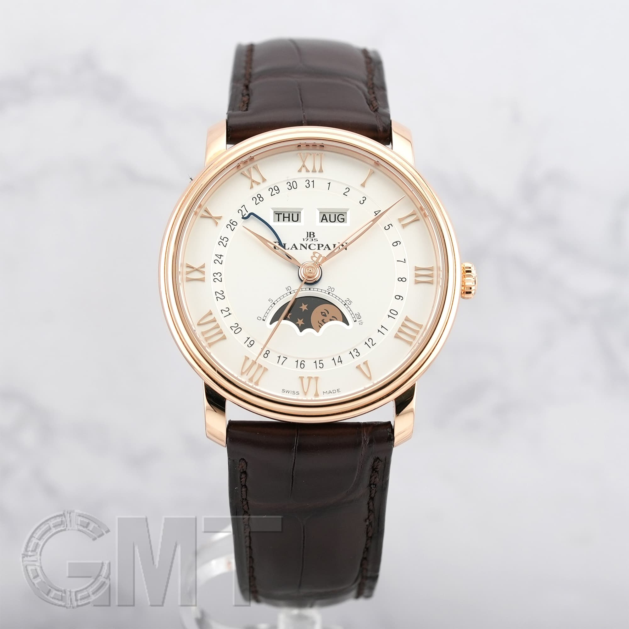 中古)BLANCPAIN ブランパン ヴィルレ コンプリートカレンダー 6654