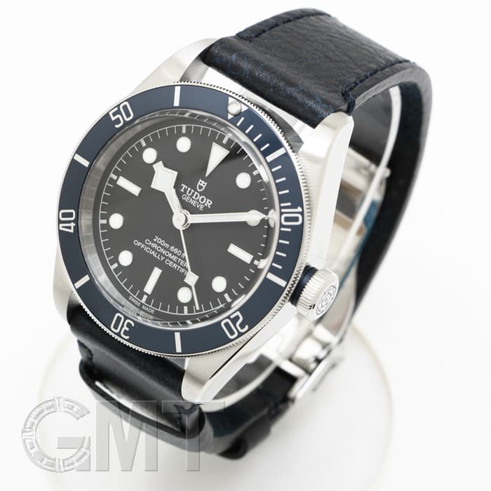 【美品】TUDOR ブラックベイ 新品)TUDOR チューダー ヘリテージブラックベイ レザー M79230B-0007