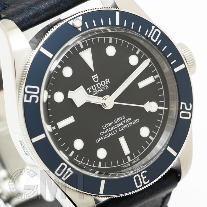 新品)TUDOR チューダー ヘリテージブラックベイ レザー M79230B-0007