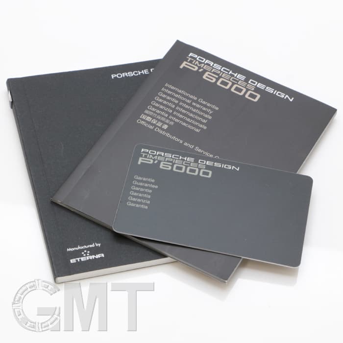 中古)PORSCHE DESIGN ポルシェデザイン byエテルナ クロノグラフ Ref 