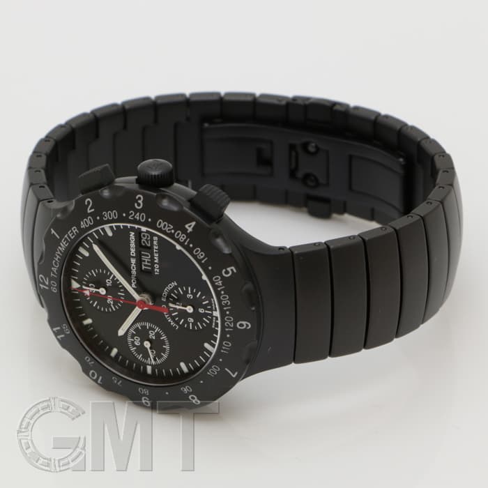 中古)PORSCHE DESIGN ポルシェデザイン byエテルナ クロノグラフ Ref