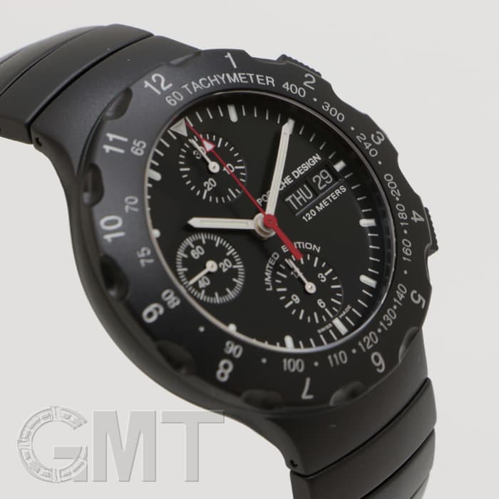 中古)PORSCHE DESIGN ポルシェデザイン byエテルナ クロノグラフ Ref