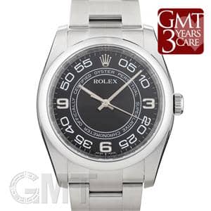 ROLEX ロレックス オイスターパーペチュアル 116000 ブラック ホワイトサークル メイン
