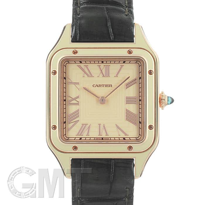 中古)CARTIER カルティエ サントス デュモン LM WGSA0054【世界限定250