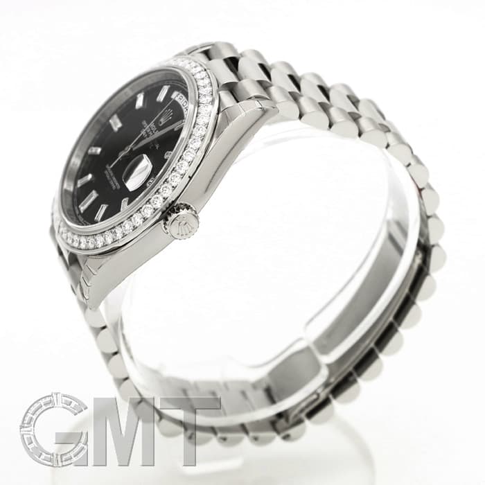 新品)ROLEX ロレックス デイデイト 40 228349RBR ブラック（商品ID