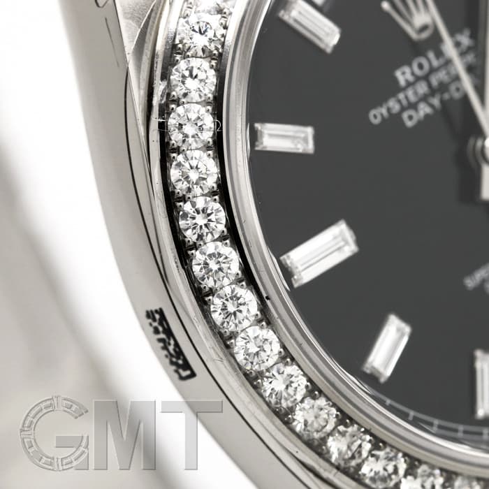 ロレックス　ディディト 新品)ROLEX ロレックス デイデイト 40 228349RBR ブラック（商品ID