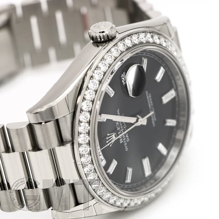 新品)ROLEX ロレックス デイデイト 40 228349RBR ブラック（商品ID