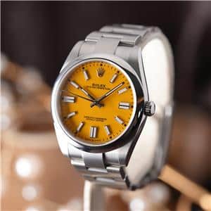 ROLEX ロレックス オイスターパーペチュアル 41 124300 イエロー メイン