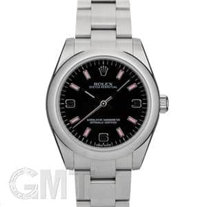 ROLEX ロレックス オイスターパーペチュアル Ref.177200 ブラック369 ピンクバー メイン