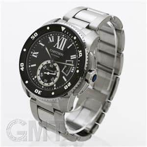 CARTIER カルティエ カリブル ドゥ カルティエ ダイバー ブラック SS W7100057 メイン