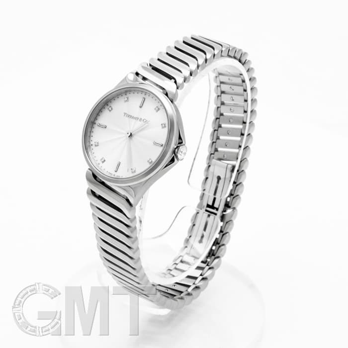 中古)TIFFANY & Co. ティファニー メトロ 2ハンド 28mm シルバー（商品