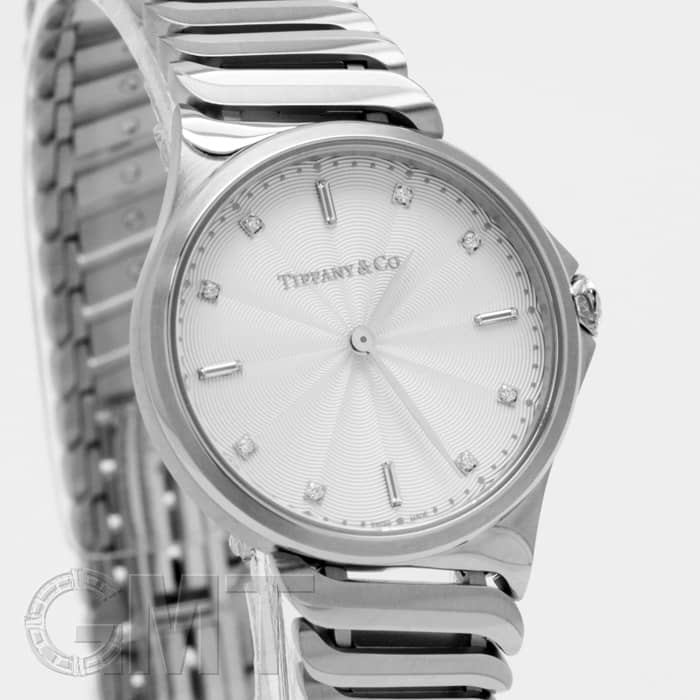 中古)TIFFANY & Co. ティファニー メトロ 2ハンド 28mm シルバー（商品 