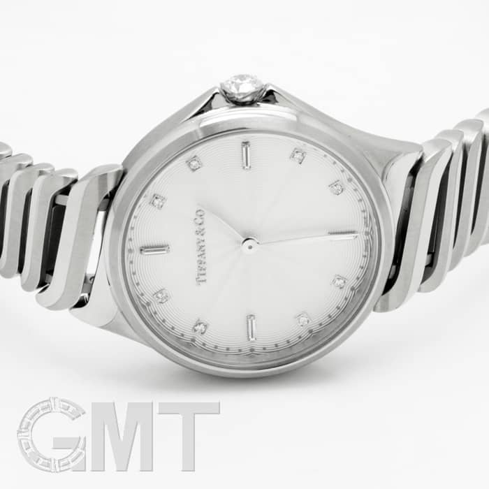 中古)TIFFANY & Co. ティファニー メトロ 2ハンド 28mm シルバー（商品