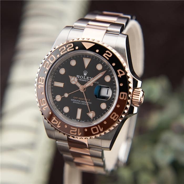 中古)ROLEX ロレックス GMTマスター II 126711CHNR ブラック/ブラウン