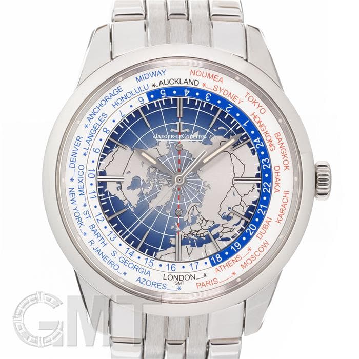 ジャガールクルト　Jaeger Lecoultre 新品)JAEGER LECOULTRE ジャガー・ルクルト ユニバーサルタイム