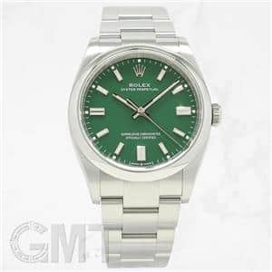 ROLEX ロレックス オイスターパーペチュアル 36 126000 グリーン メイン